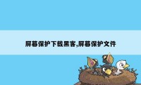 屏幕保护下载黑客,屏幕保护文件