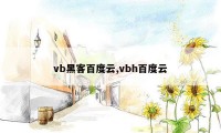 vb黑客百度云,vbh百度云