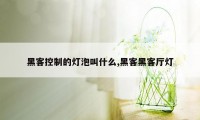 黑客控制的灯泡叫什么,黑客黑客厅灯