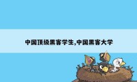 中国顶级黑客学生,中国黑客大学