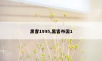 黑客1995,黑客帝国1