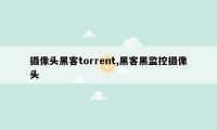 摄像头黑客torrent,黑客黑监控摄像头