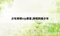 少年网吧vip黑客,网吧网瘾少年