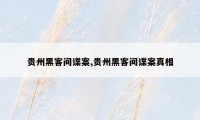 贵州黑客间谍案,贵州黑客间谍案真相