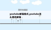 youtube邮箱格式,youtube怎么更改邮箱